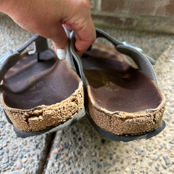 Silver, BIRKENSTOCK sandals!! - Picture 10 of 12
